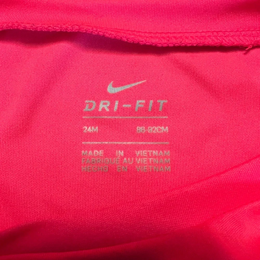 Nike Dri Fit Tee (Toddler) 24 months‎ Hot Pink Just Do It